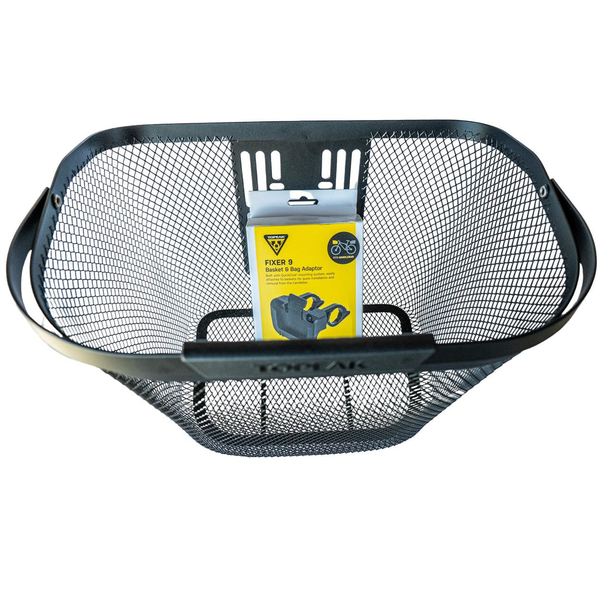 TOPEAK HANDLEBAR BASKET AND ADAPTER